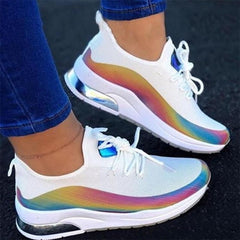 2021 Sneakers Women Casual Shoes Mesh Air-Cushion Flat Anti-Slip Women Sneakers Outdoor Trainer Female Zapatos De Mujer Shoes