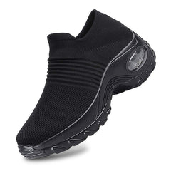 Running Sneakers Fashion Breathable Mesh Casual Shoes Platform Sneakers Men Platform Slip-On Sneakers Walking  Women Shoes