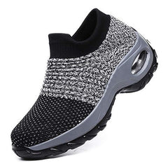 Running Sneakers Fashion Breathable Mesh Casual Shoes Platform Sneakers Men Platform Slip-On Sneakers Walking  Women Shoes